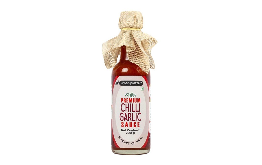 Urban Platter Premium Chilli Garlic Sauce    Glass Bottle  200 grams